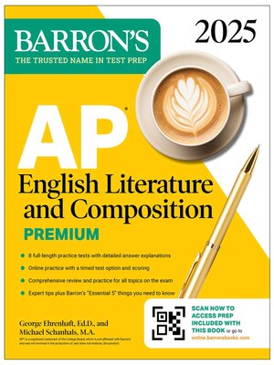 cover image of AP English Literature and Composition Premium 2025